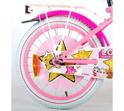 LOL dječji bicikl LOL Surprise 18", rozo/bijeli