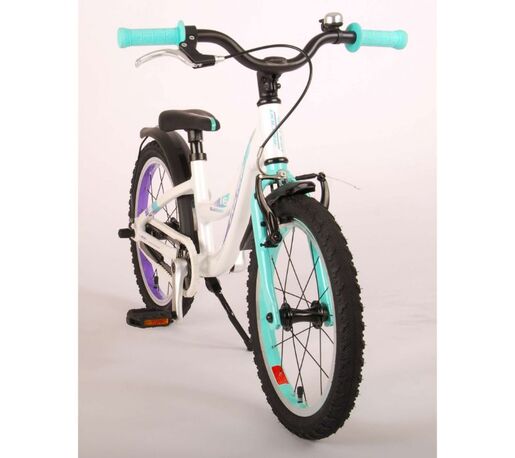 VOLARE dječji bicikl Glamour 16", bijelo/tirkizni