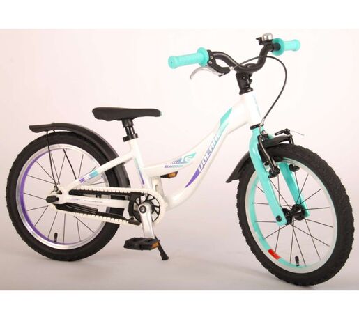 VOLARE dječji bicikl Glamour 16", bijelo/tirkizni