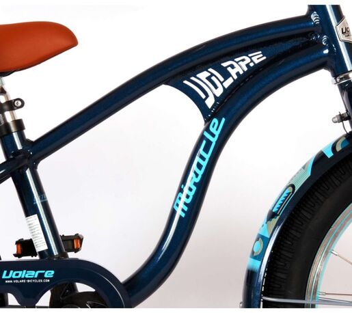 VOLARE dječji bicikl Miracle 18", mat plavi