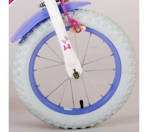 DISNEY dječji bicikl Minnie Cutest Ever! 14" s dvije ručne kočnice, rozi