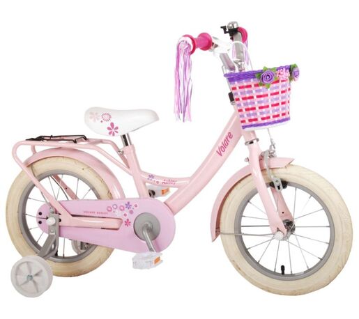 VOLARE dječji bicikl Ashley 14", rozi