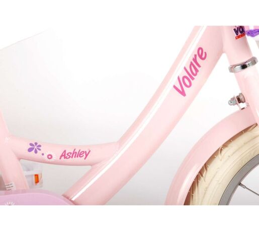 VOLARE dječji bicikl Ashley 14", rozi