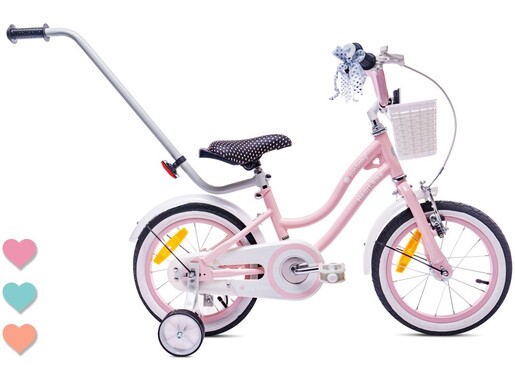 SUNBABY dječji bicikl Heart Bike 14", rozi