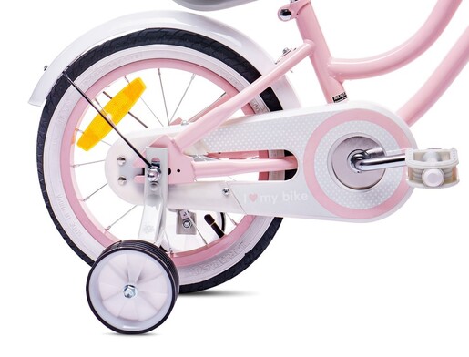 SUNBABY dječji bicikl Heart Bike 14", rozi