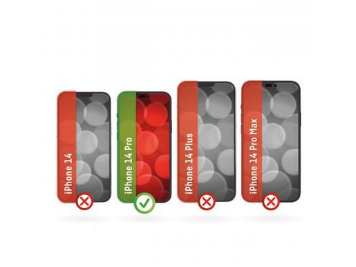 DISPLEX zaštitno staklo za Apple iPhone 14 Pro + maskica, prozirna