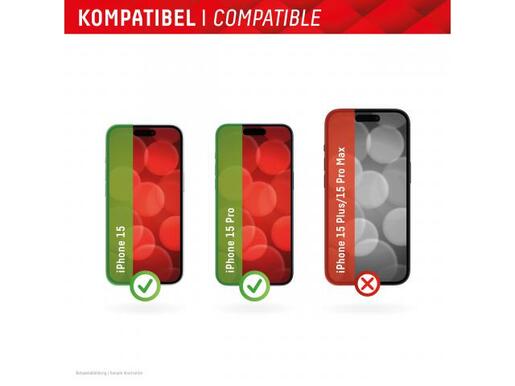 DISPLEX zaštitno staklo za iPhone 15/15 Pro, Full Cover