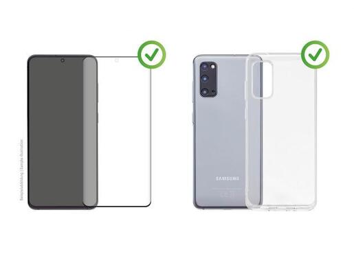 DISPLEX zaštitno staklo za Samsung Galaxy S23 Ultra + maskica, prozirna