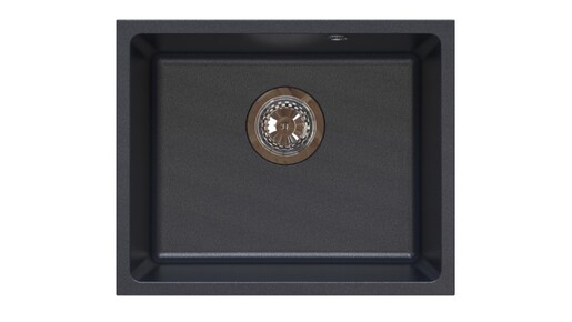 SINK SOLUTION sudoper STONIK 50, crni