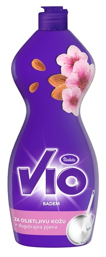 Violeta VIO deterdžent za pranje posuđa, badem, 900 ml