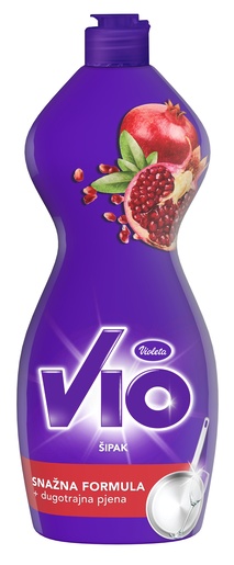 Violeta VIO deterdžent za pranje posuđa, šipak, 900 ml