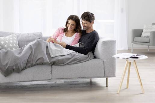 Medisana grijaća deka HDW, siva