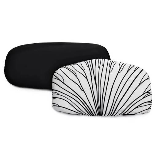 Kinderkraft ENOCK jastuk/navlaka za hranilicu, black and white