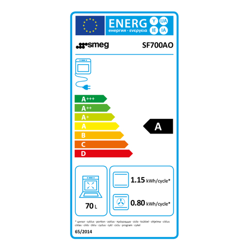 Smeg pećnica SF700AO Cortina