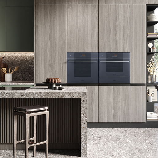 Smeg pećnica sa mikrovalnom SO4104S4PG Linea