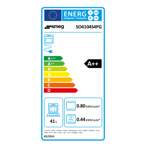 Smeg pećnica sa mikrovalnom SO4104S4PG Linea