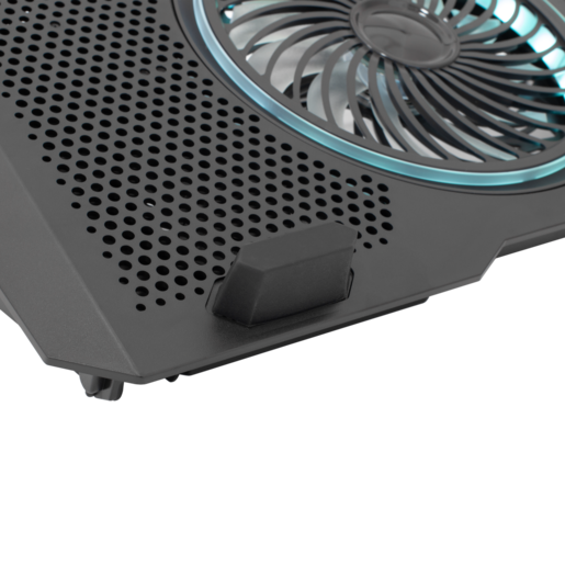 White Shark GCP-13 Aurora hladnjak za laptop, 5 ventilatora, RGB, do 17.3