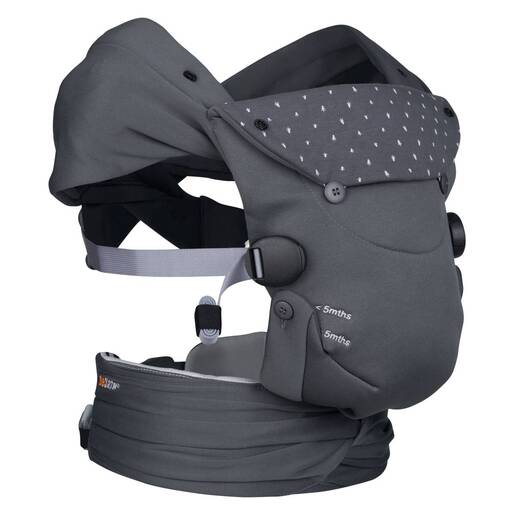 BeSafe nosiljka Newborn Haven Anthracite - Forest