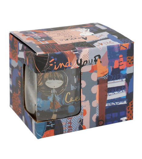 Šalica porc. 360ml Anekke FW23 Contemporary u poklon kutiji