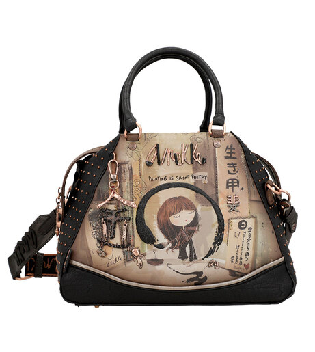 Torba fashion Anekke FW23 SHOEN BLACK L-32x23x15 cm