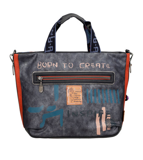 Torba fashion Anekke FW23 ORIGAMI L-31x28x13 cm