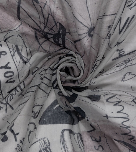 Šal marama Anekke FW23 CONTEMPORARY-1 186x90cm