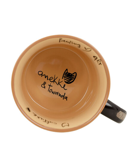 Šalica porc. 360ml Anekke FW23 Shoen Brush u poklon kutiji