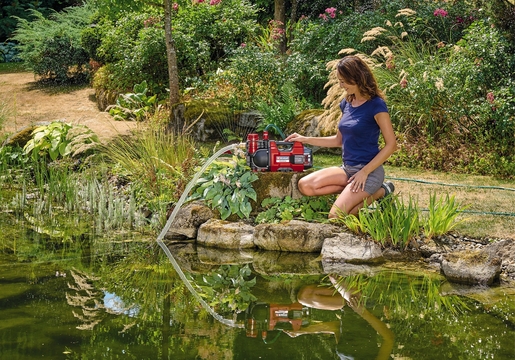 AQUINNA 18/30 F LED, akumulatorska vrtna pumpa