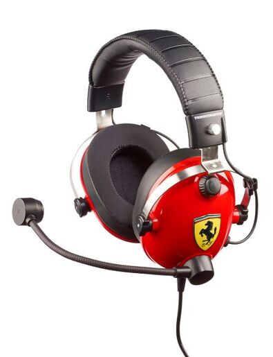 Thrustmaster T.RACING SCUDERIA FERRARI, gaming slušalice, PC/PS4/PS5/Xbox One