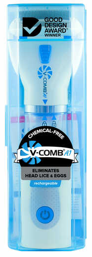 Licetec V-Comb A1 bežični češalj/usisavač za uši i gnjide