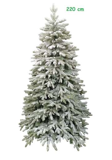Umjetno božićno drvce - EXCLUSIVE snježno - 220 cm