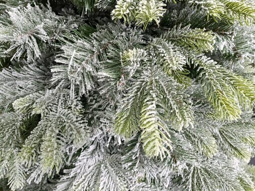 Umjetno božićno drvce - KANADSKA SMREKA snježna - 220 cm