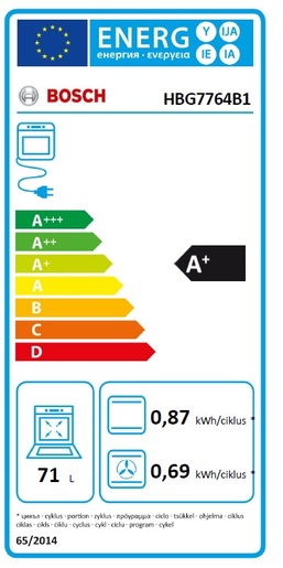 Bosch pećnica HBG7764B1