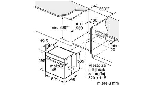Bosch pećnica HRG7784B1
