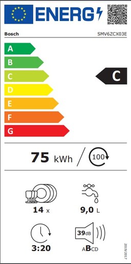 Bosch perilica posuđa SMV6ZCX03E