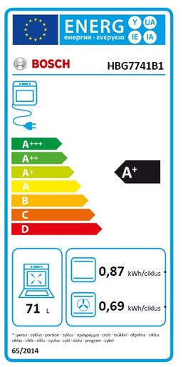 Bosch pećnica HBG7741B1