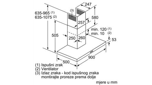 Bosch napa DWB96BC60
