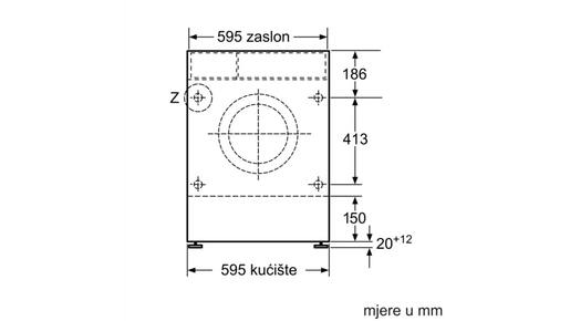 Bosch perilica sušilica rublja WKD28543EU