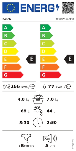 Bosch perilica sušilica rublja WKD28543EU