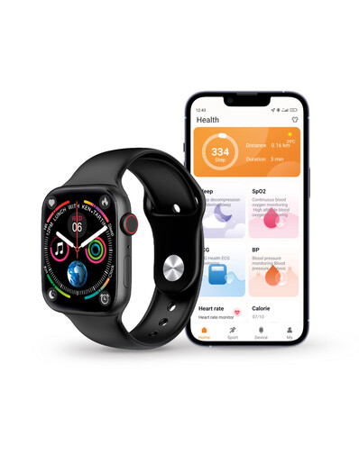 Ksix Urban 4, pametni sat, crni