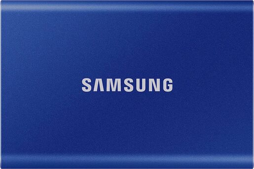 Vanjski SSD Samsung Portable T7 1TB Indigo Blue, MU-PC1T0H/WW