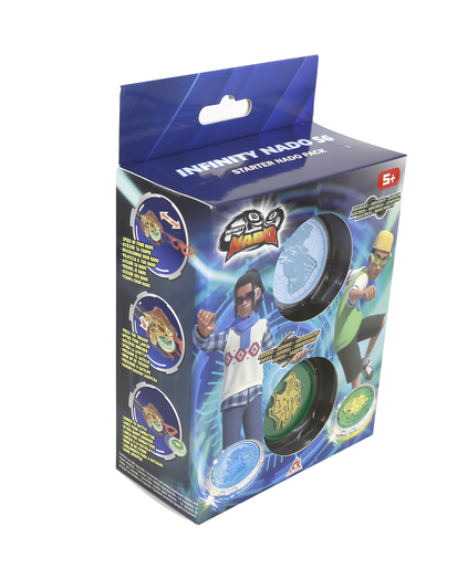 Infinity Nado S6 starter set Gold Warrior Phoenix vs. Lightning Leopard
