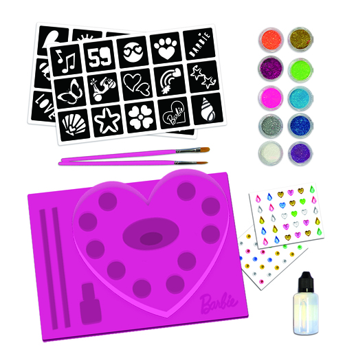 Barbie Glitter Tattoo