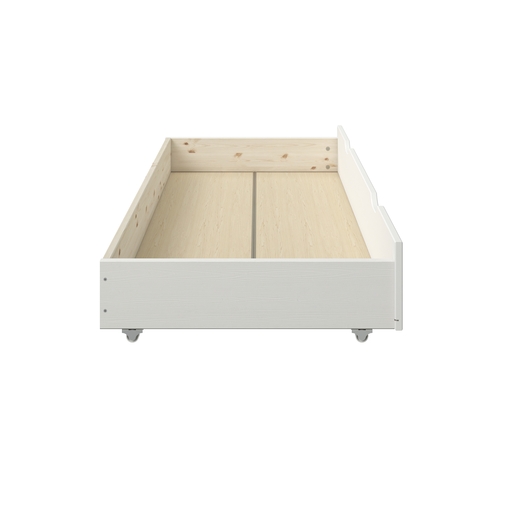 Drveni dječji krevet House 160x80 cm, bijeli s ladicom