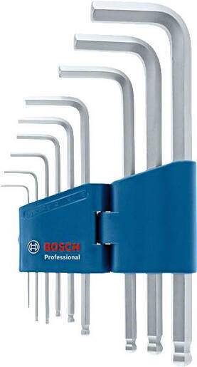 Bosch Professional 9-dijelni set ključeva za unutarnji šesterostrani prihvat (HEX)