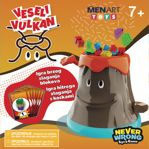 Društvena igra Veseli vulkan