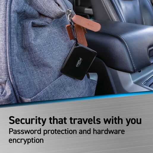 Vanjski SSD Crucial X10 Pro Black 2TB