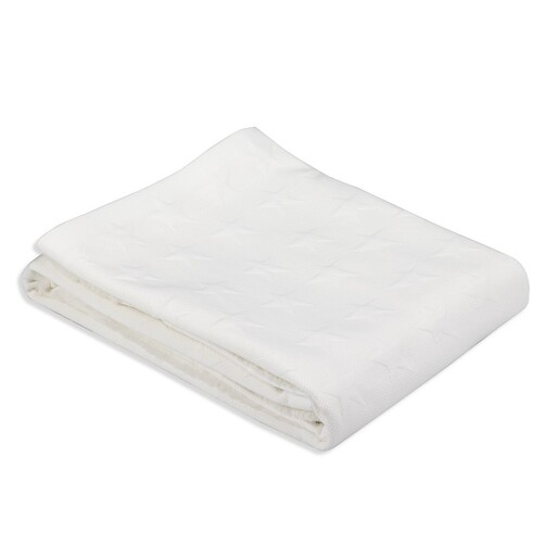 InterBaby dvostrana dekica 80x100 cm, Stars Light Beige