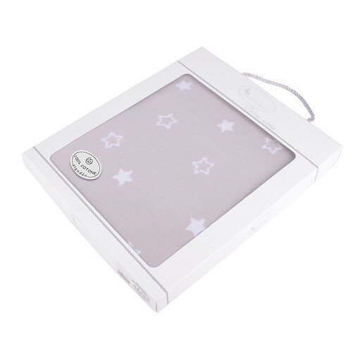 InterBaby dekica 75x100 cm, Stars White/Beige
