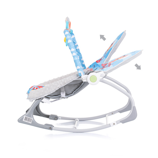 Chipolino glazbena ležaljka Baby Spa Blue